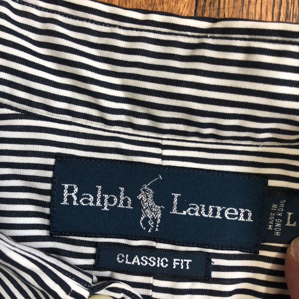 Striped button down - Picture 2 of 2